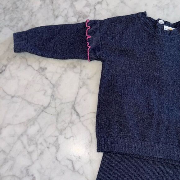 BLOOMIE’S BABY GIRLS SWEATER TOP & LEGGING SET 6/12M - Picture 2 of 11